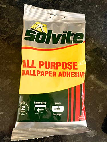Solvite All Purpose Wallpaper Adhesive, Hangs up to 4 Rolls, 74g