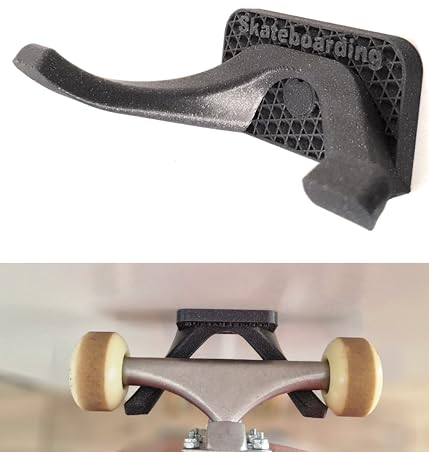 Skateboard Wandhalterung mit modernem Design, zum Aufhängen Ihres Skateboards, Surfskates oder Longboards. (1)