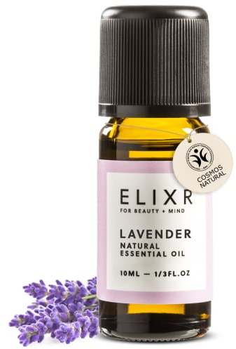 ELIXR - BIO Lavendelöl - 100% naturreines ätherisches Öl - Duftöl, Aromatherapie & für Diffusor - Lavendel Blüten für Haut & Haare – echtes lavender essential oil - Aus Deutschland - 10 ml