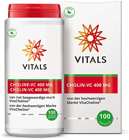 Vitals Cholin-VC – 400 mg elementares Cholin (VitaCholine), hochdosiert, 100 Kapseln