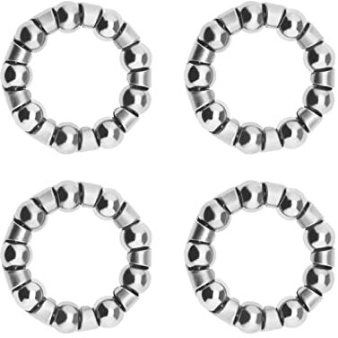 Create idea 4pcs Roulement à Billes de Vélo 1/4 Pouce Billes de Retenue Manivelle Support Inférieur Accessoires Réparation pour VTT Vélo de Route
