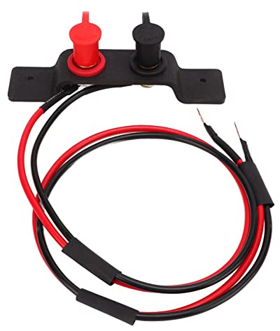 FOLOSAFENAR Starterkabel 12m Auto Starthilfekabel mit Batterieklemmen Kupferkern PVC Isolierung Überbrückungskabel für Auto Boot UTV Batterie Starthilfe praktisch Starterkabel Set