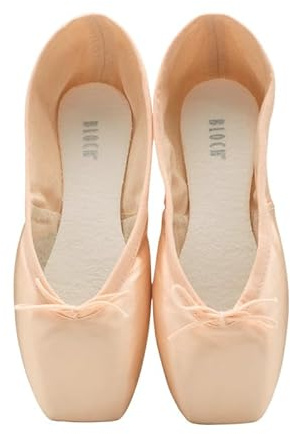 Kitry S0135L Demi Pointe per Bloch Scarpe da Punta Smezzate Donna Ballerina Etoile Sport Danza Classica Scarpetta Scuola Ballo Punte Scarpette Mascherina Soletta Box Palco