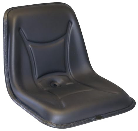 carretcar europea Siège baquet pour chariot élévateur, tracteur, chariot de golf série 460 en PVC noir | Siège agricole, tondeuse, tracteur, torito, chariot élévateur, siège machines industrielles
