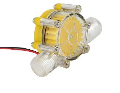 Bomba de flujo de agua de 12 V para generador HYDRO de flujo de turbina hidráulico de energía solar mini generador hidráulico para conversión de energía del agua en energía eléctrica