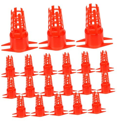 KITANDOVE 20stücke Bienenkönigin Käfige Kunststoff Robuste Bienenzuchtwerkzeuge Für Aufzucht Und Transport Von Bienenköniginnen Und Leicht Zu Reinigen