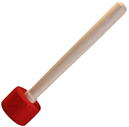 Kisangel Martillo De Cuenco Tibetano Golpeador Premium Para Cuencos De Practico Color Natural Material Para Meditacion Hogar