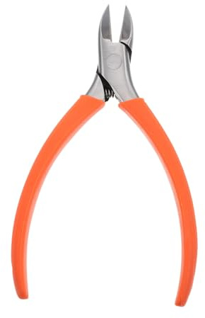 COLLBATH Alicates Cuidado Uñas Alicates De Punta De Águila 1 Unidad Tamaño Mediano Acero Inoxidable Naranja Para Manicura Profesional Uñas Encarnadas