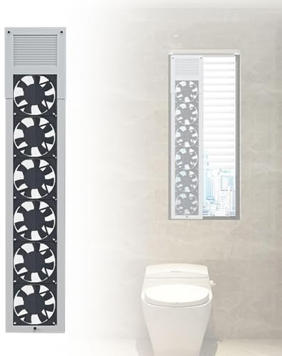 Ventilatori finestra camera da letto casa ventilatore verticale finestra finestra finestra scorrevole 52-140 cm opzionale regolazione del volume d'aria velocità 2800 rpm senza fori per casa