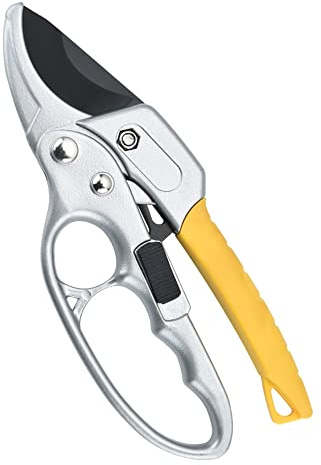 OVLIIYWZY Forbici da Giardino Forbici da potatura Meno Sforzo Cesoie da potatura Resistenti Cesoie da Giardinaggio Tagliaerba realizzate in Acciaio SK5