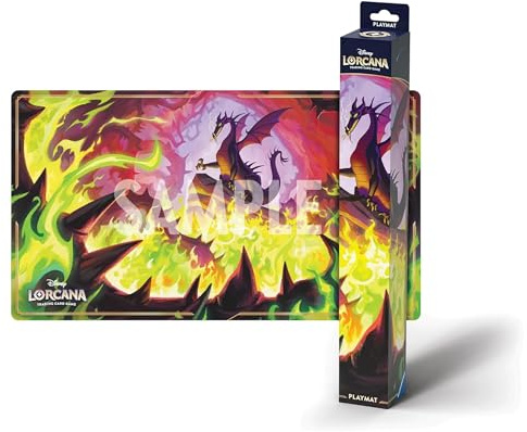 Ravensburger - Disney Lorcana TCG: Set 11 Winterspell | Tapete Cartas con Una Medida 61 X 34,3 Cm | Disney Lorcana con Un Diseño Único | Tapete Juegos De Mesa De Calidad