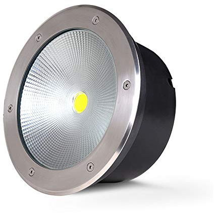 CCXXYGWJ 3W/5W/7W/10W/15W/20W/30W LED Lámpara de pie Cuadrada subterránea IP65 Luz empotrada empotrada de Acero Inoxidable Resistente al Agua para iluminación de Paisaje de Camino de jardín al Aire