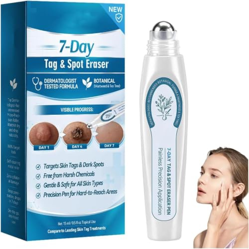 Picdo Tag and Spot Eraser, Picdo Gel zur Entfernung von Hautanhängseln, Warzen, Muttermalen und Altersflecken, 15 ml, geeignet für alle Hauttypen