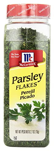 McCormick Parsley Flakes, 2.7 Ounce (Packaging May vary)