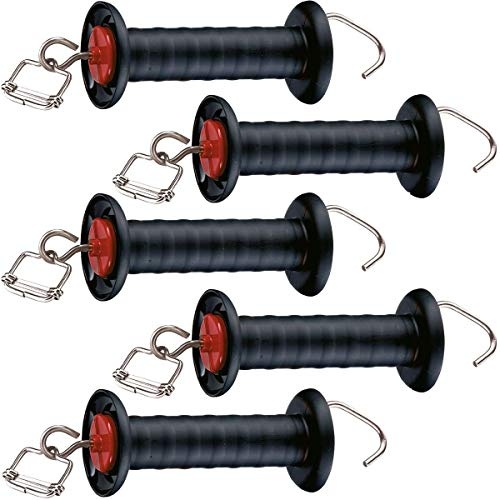 Agrarzone Torgriff Bandanschluss 40mm 5x Weidezaun Elektrozaun Tor Griff | Stall, Hof, Weidezaun, Elektrozaun, 5 Stück