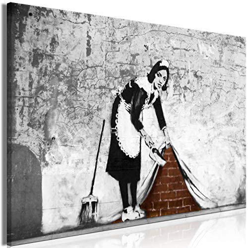 murando - Leinwandbild Graffiti Street Art, 60x40 cm, 1-teilig, Wohnzimmer | Hochwertige Leinwand, sofort aufhängbar, ideal fürs Wohn- oder Schlafzimmer, wasserfest und lichtecht, langlebig, stilvoll