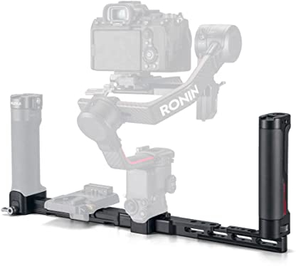 TILTA TGA-DHB Dual Handle Power Supply Bracket Staffa di alimentazione a doppia maniglia per DJI Ronin RS2 / RS3 / RS3 PRO (RS 2 / RS 3 / RS3 PRO)