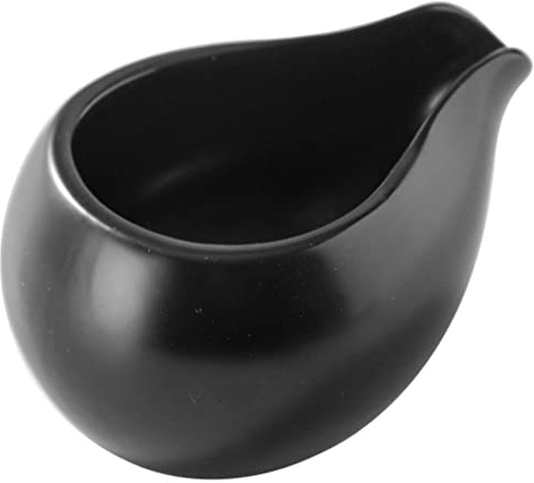 Ciieeo Ceramic Milk Pitcher Small Porcelain Milk Jug with Pour Spout Mini Sauce Jug for Coffee Creamer Dressing Dispenser 3.74X2.76X1.97 Inches for Home and Restaurant