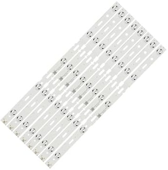 TUCANSBP 8 Stück LED-Streifen kompatibel for GRUNDIG 40 VLE565 BG 40 4520 40VLE6520BL Samsung_2013ARC40_3228N1 40-LB-M520 40VLE4421BF 40 VLE 4421 BF