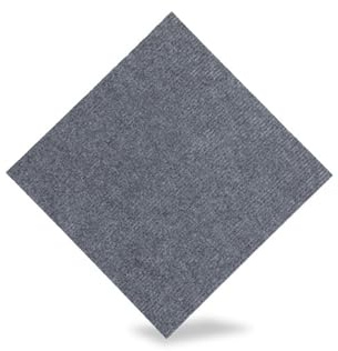 Hiseng Teppichfliesen Selbstklebend 30x30cm, Teppichfliesen Selbstliegend Rutschfeste Strapazierfähig Teppich Bodenbelag für Büro Wohnzimmer Schlafzimmer (30 Stück,Grau)