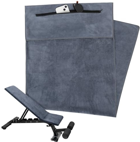 taonganui Fitness Handtuch Mikrofaser Sporthandtuch Reißverschluss Tasche
