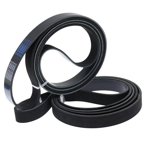 2pcs PK910 V-ribbed Belts, PK910 Micro 4-Rib 5-Rib 6-Rib Ribbed Poly-V Belt Transmission Belt HWWEI(6PK910)