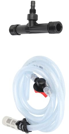 Inyector de Fertilizantes Venturi, Fertilizante en Línea Dispensador de Goteo Riego de Goteo Inyector de Fertilizante Suministros de Riego de Goteo Suministros Inyectores Filtro de Tubo de (1 pulgada)