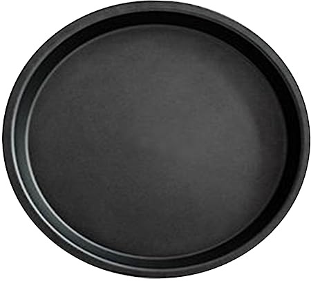 ELAYARD Bandeja Pizza Horno de 8 Pulgadas de Aleación de Aluminio, Accesorio para Freidora de Aire Antiadherente Adecuado para Hornear Verduras y Palitos de Mozzarella