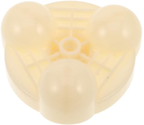 minkissy Repuesto Masajeador Silla Masaje con Cabezal Triple Rodillo Masaje Manual Lumbar y Cervical Accesorio Compatible para Spa y Relajación Completa