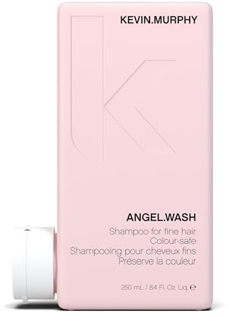 Kevin.Murphy Angel.Wash Repair Shampoo für Feines Haar, 250ml | Repair-Shampoo für Feines, Coloriertes Haar, mit Vitaminen, Antioxidantien & Haferprotein, Sulfat- & Parabenfrei
