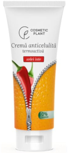 CREMA ANTICELLULITE FORTE al Peperoncino 200ml - Rassodante Corpo - Cellulite Gambe Glutei, Pancia, Cosce Fianchi, Crema Drenante e Rassodante, Pelle a Buccia d'Arancia, Crema Corpo Termoattiva HOT