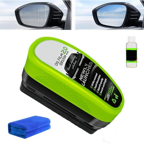 GL170 Pro Nettoyeur Vitre Voiture, GL170 Pro Une Clarté Parfaite En Un Instant 1 An D'utilisation, 150ML Nettoyant Pare Brise Pour Plus De Clarté Et De Visibilité, Pour Pare-brise, Rétroviseurs (1pc)