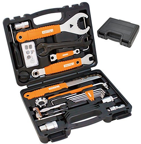 GORIX Bike Tool Kit 20pieces Bicycle Repair Tool Box Maintenance Tool Set with Storage Case (TBX1)