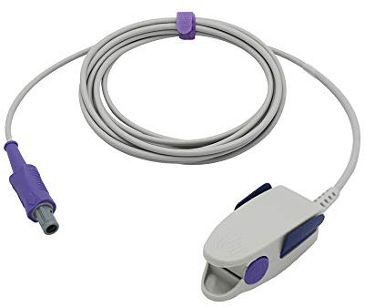 Sino-k Kompatibel Biolight Spo2 Sensor Erwachsene Fingerclip 9,8 ft FDA/CE Genehmigt