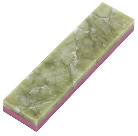 Pierre à aiguiser, Pierre à aiguiser 1pc Pierre à aiguiser Pierre à aiguiser Outil de Polissage Deux côtés 10000# 3000# 100 x 25 x 10mm pour aiguiser Les Outils de Cuisine,Ciseaux,etc(Vert)