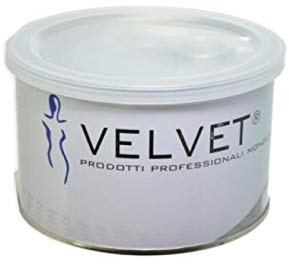 Barattolo VELVET Cera Depilatoria Liposolubile | Made in Italy 400 Ml Adatto per FORNELLO SCALDACERA DEPILAZIONE CERETTA Caldo Ricarica Micromica