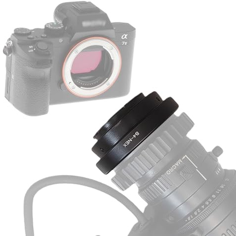 B4-NEX objektivadapter, adapterring,för B4 2/3 tum objektiv,kompatibel med Alpha E-Mount kamera a7,a7S, a7II,NEX-3 NEX-5,NEX-C3,NEX-5N,NEX-7,NEX-F3, NEX-5R, NEX-6,B4 till NEX med stativ