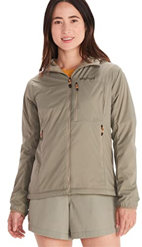 MARMOT Women's Ether Driclime Hoody, Vetiver, Medium