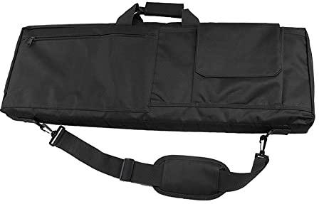 DONGKER Waffentasche für Langwaffen, 85x30 cm Gewehrtasche Langwaffentasche mit Gepolsterte und Verstellbarer Schultergurt für Taktische Outdoor-Ausrüstung