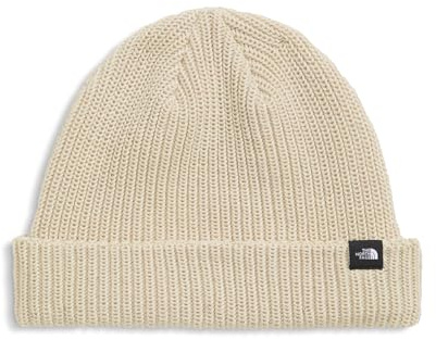 The North Face NF0A55JG3X41 TNF Fisherman Beanie Hat Unisex Adult Gravel Größe OS
