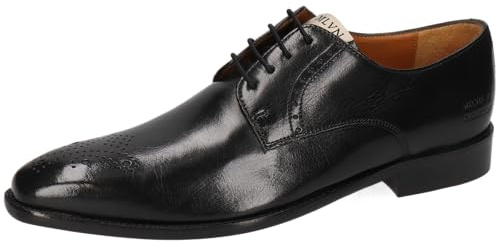 Melvin & Hamilton Derby Schuhe Herren Dylan 1 Schwarz 46