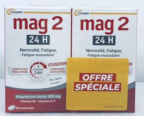 Mag 2 24h Magnesium Marin 2x40 Comprimes