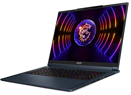 MSI Stealth 16Studio A13VF-037ES - Ordenador portátil Gaming 16 QHD+(2560x1600), 240Hz (i7-13700H, 32GB RAM, 1TB SSD, RTX 4060 8GB, Windows 11 Home Advanced) Star Blue - Teclado QWERTY español
