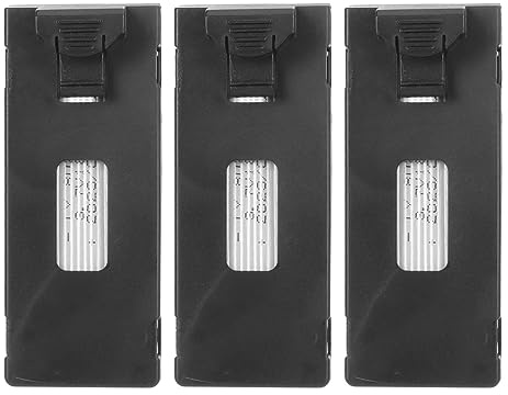 3 Pièces Drone Batterie Au Lithium 1800 MAH 3.7 V Batterie Rechargeable Quadrirotor Drone Stable pour E88 E88Pro E100 E99 K3 K6 E89 P1 P4 P5