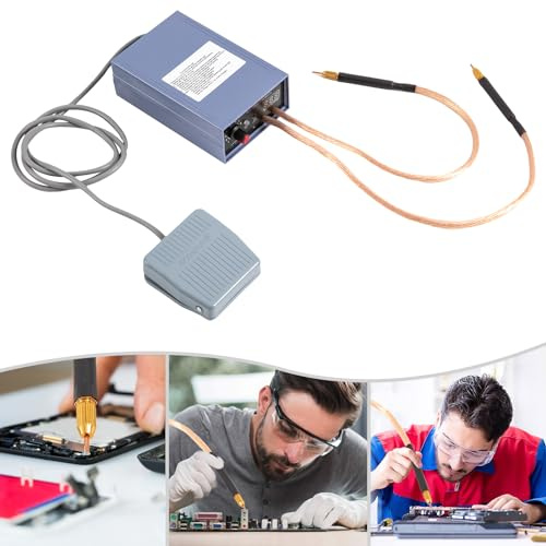 Punktsvetsmaskin 18650 DIY handhållen punktsvetsmaskin manuell svetsmaskin batteri 5000 W ström justerbar svetsmaskin för 18650 batteri punktsvetsmaskin set