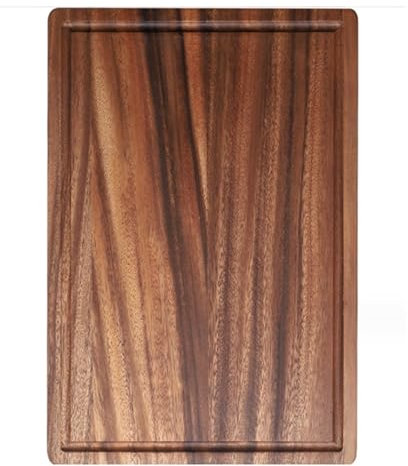 Planche Cuisine Viande, Fruits Planche À Découper En Bois D'acacia Pour Cuisine, Planche À Découper Pour La Viande, Les Légumes, Les Fruits Et Le Fromage Cutting Board(28 * 40.6cm)