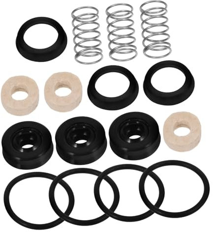 CIYODO Kit di Riparazione Testa Pompa per Idropulitrice, Guarnizioni in Gomma e Plastica, Facile Installazione, per Attrezzature Meccaniche