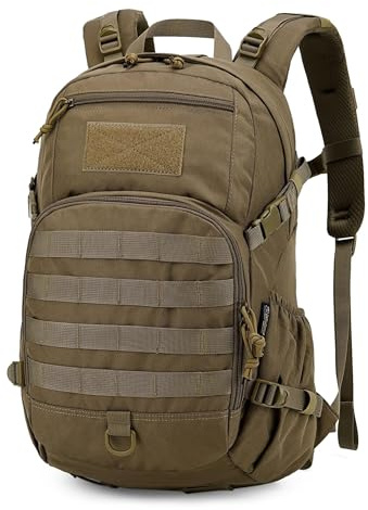 Mardingtop Small Tactical Military Backpack,Molle System Hiking Backpack Army Backpack for Backpacking,Cycling and Biking,25L Backpack