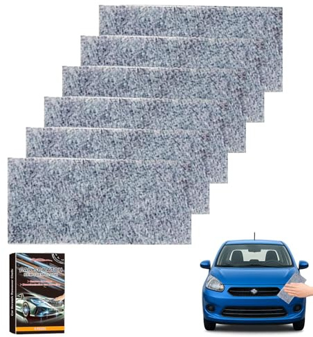 Nano Sparkle Cloth-Efface Rayure Profonde Voiture-Repair Car Scratches RéParer les Rayures, les RéSidus de Peinture, les Tourbillons, les Taches D'Eau, le Polissage de Surface(6 Pcs)