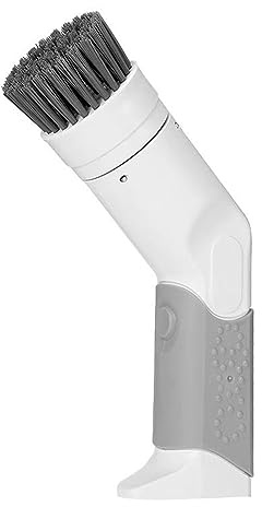 Cepillo eléctrico inalámbrico para baño y cocina, potente herramienta de limpieza de ducha para azulejos y lechada con asa, solución de limpieza profunda sin esfuerzo